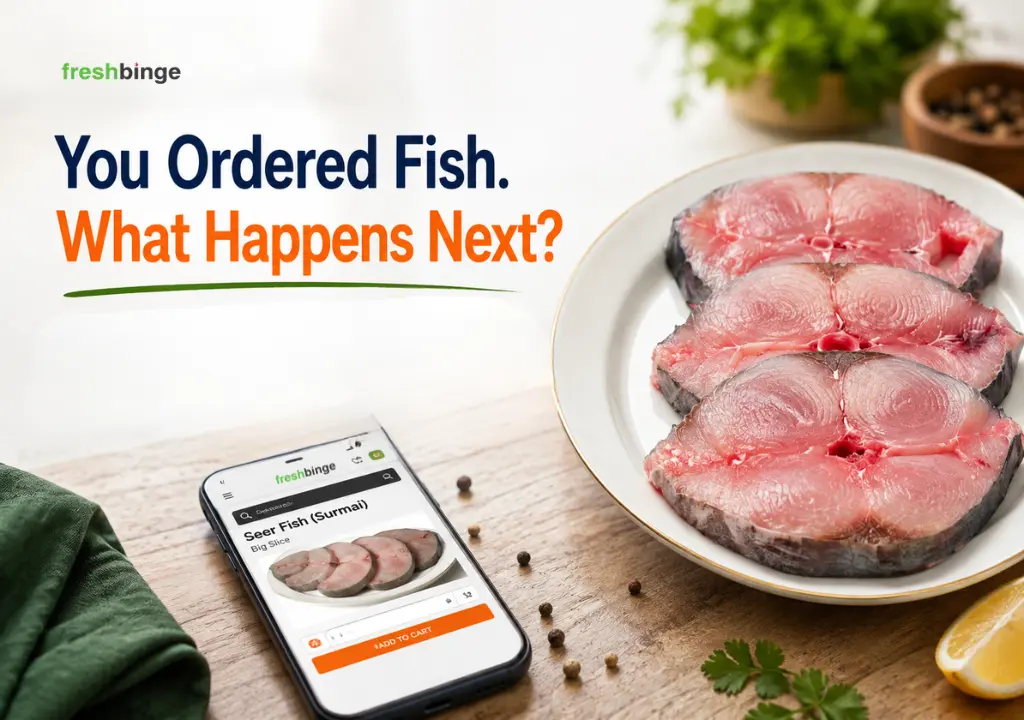 Seafood delivery in Bangalore from Freshbinge